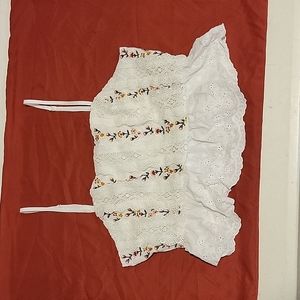 Forever 21 white crop top